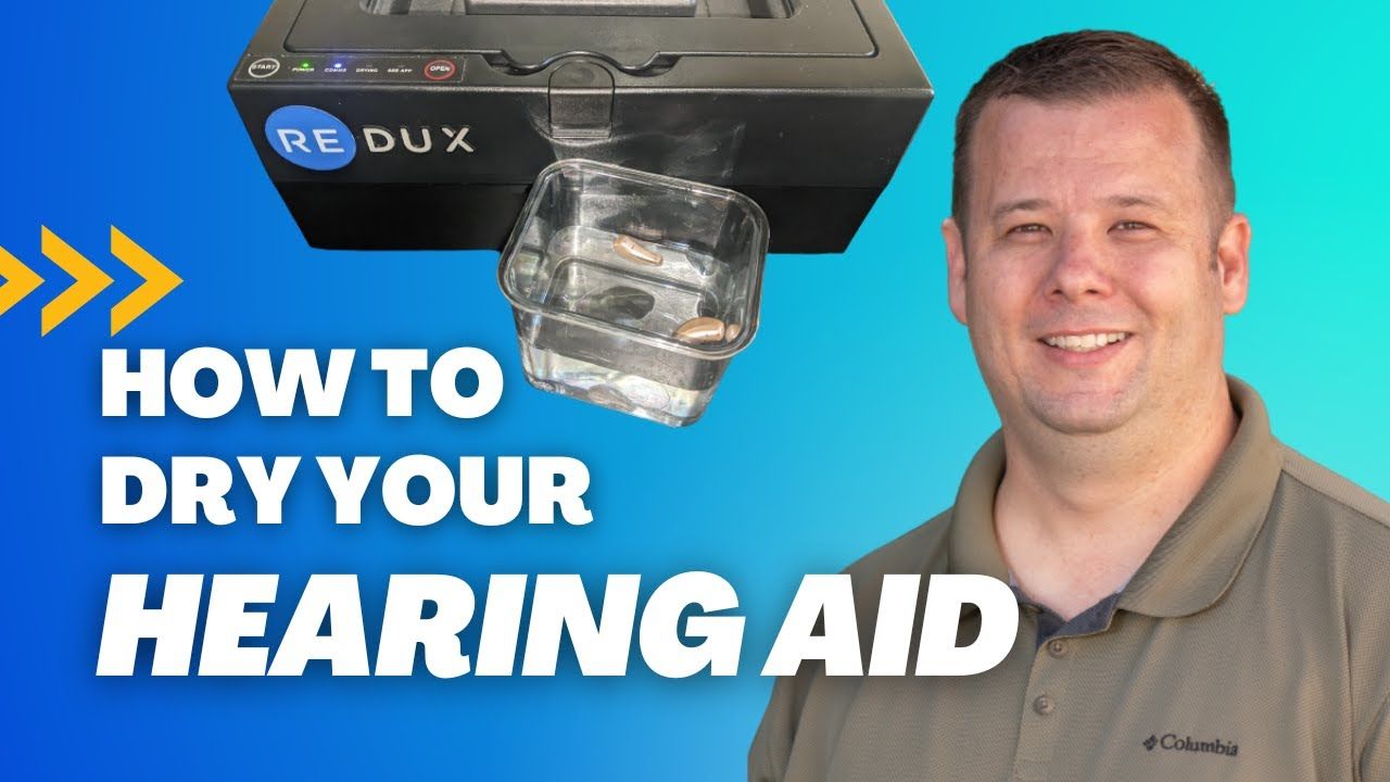 Video: Using the ReDUX to dry soaking wet hearing aids (and other stuff!)